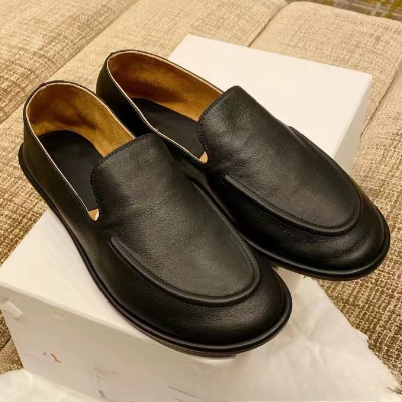 Women'S Shoes In Wide Width - New Women Genuine Leather Loafers Flat