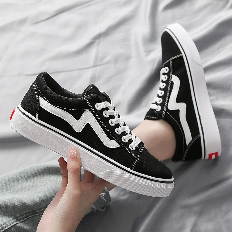 Women Shoes Vans - Youth Students Boys Girls Spring Autumn