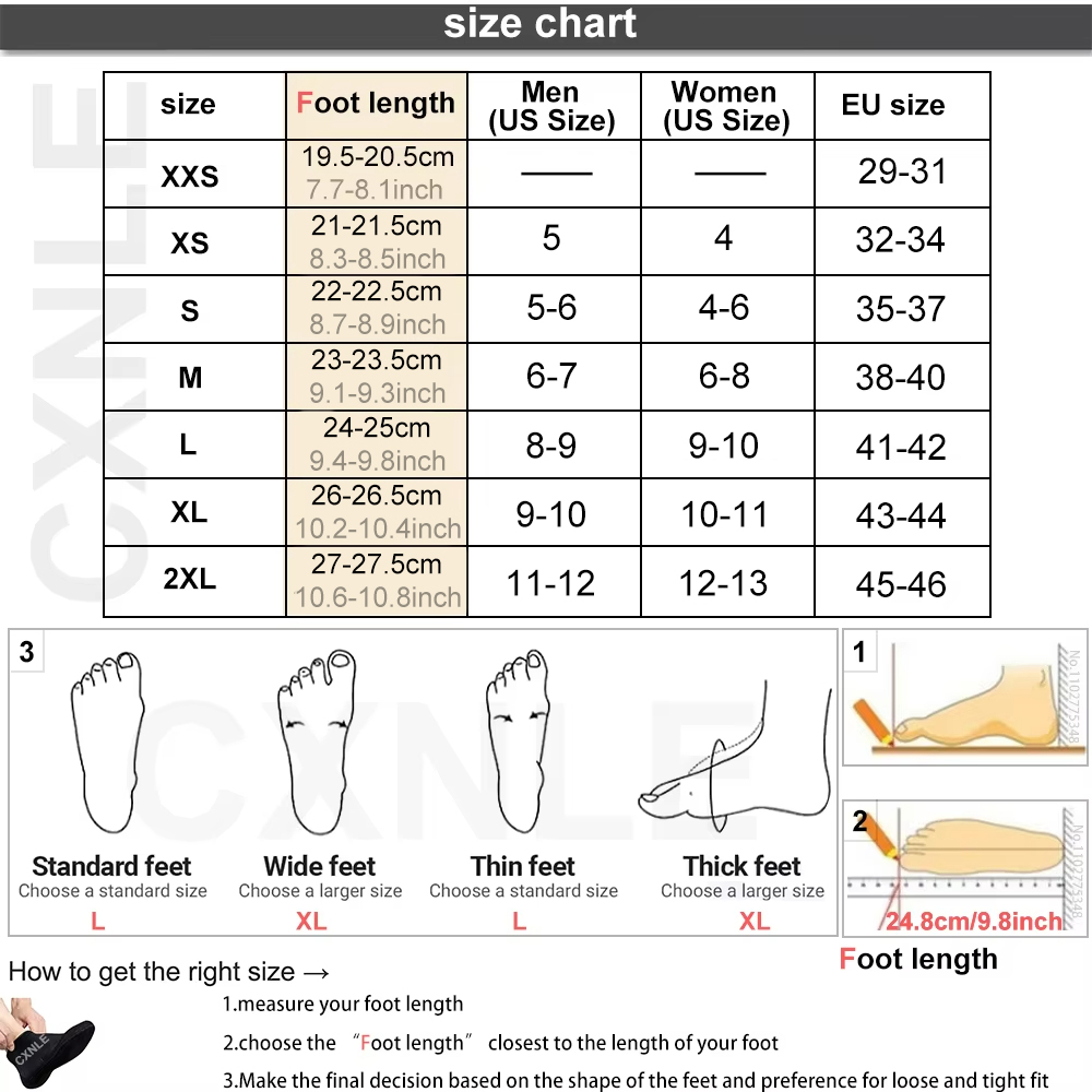 5mm Neoprene Diving Socks Wets - огляд і ціна Women'S Shoes For Neuropathy