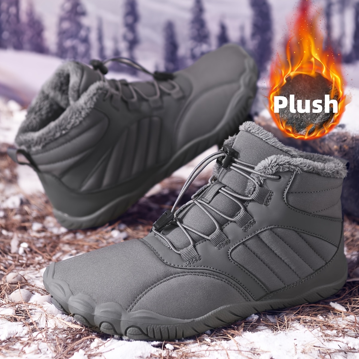 Unisex Winter Fleece Lined Bar - огляд і ціна Women'S Shoes X Wide