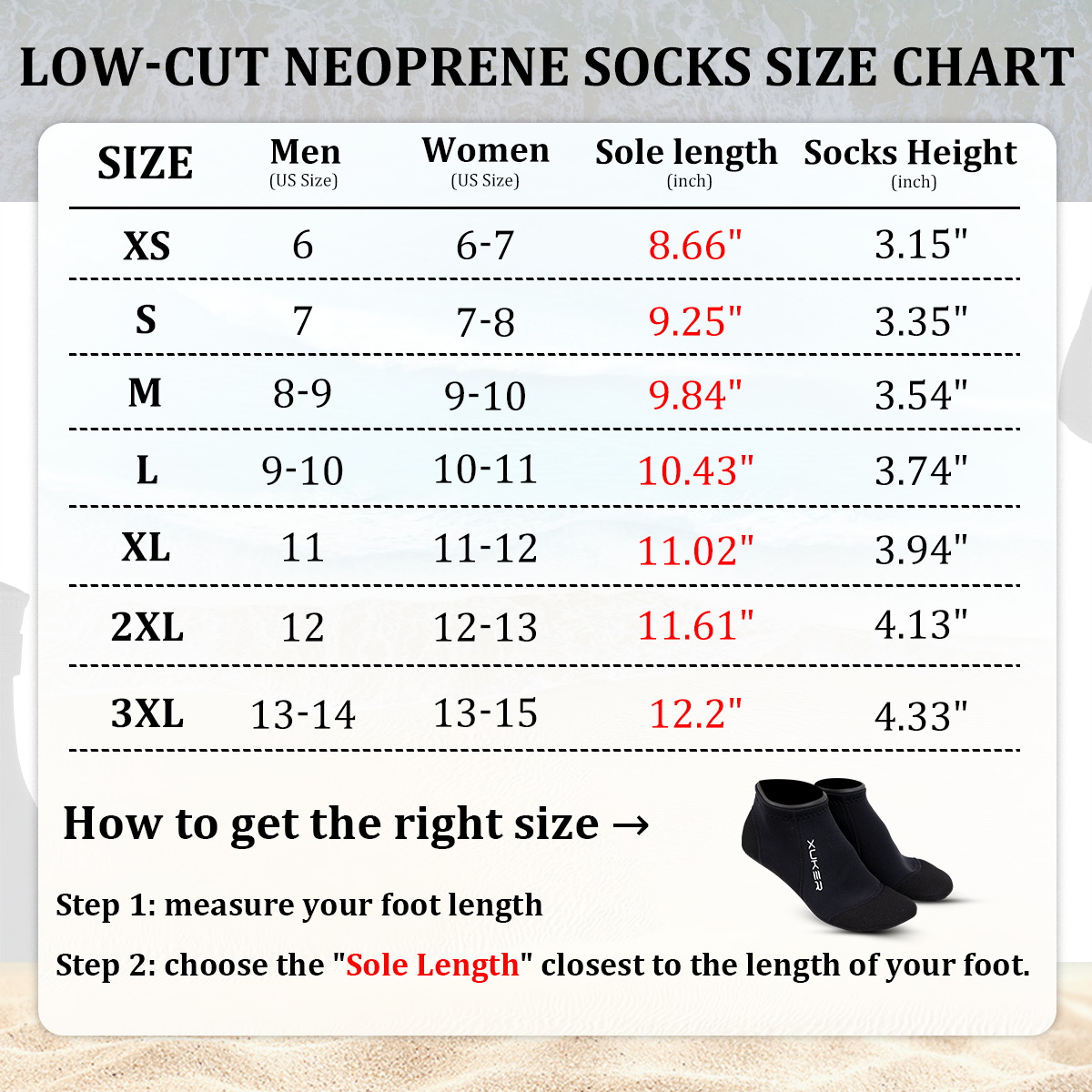 Men's Women's 3mm Neoprene Soc - огляд і ціна Women'S Shoes For Neuropathy