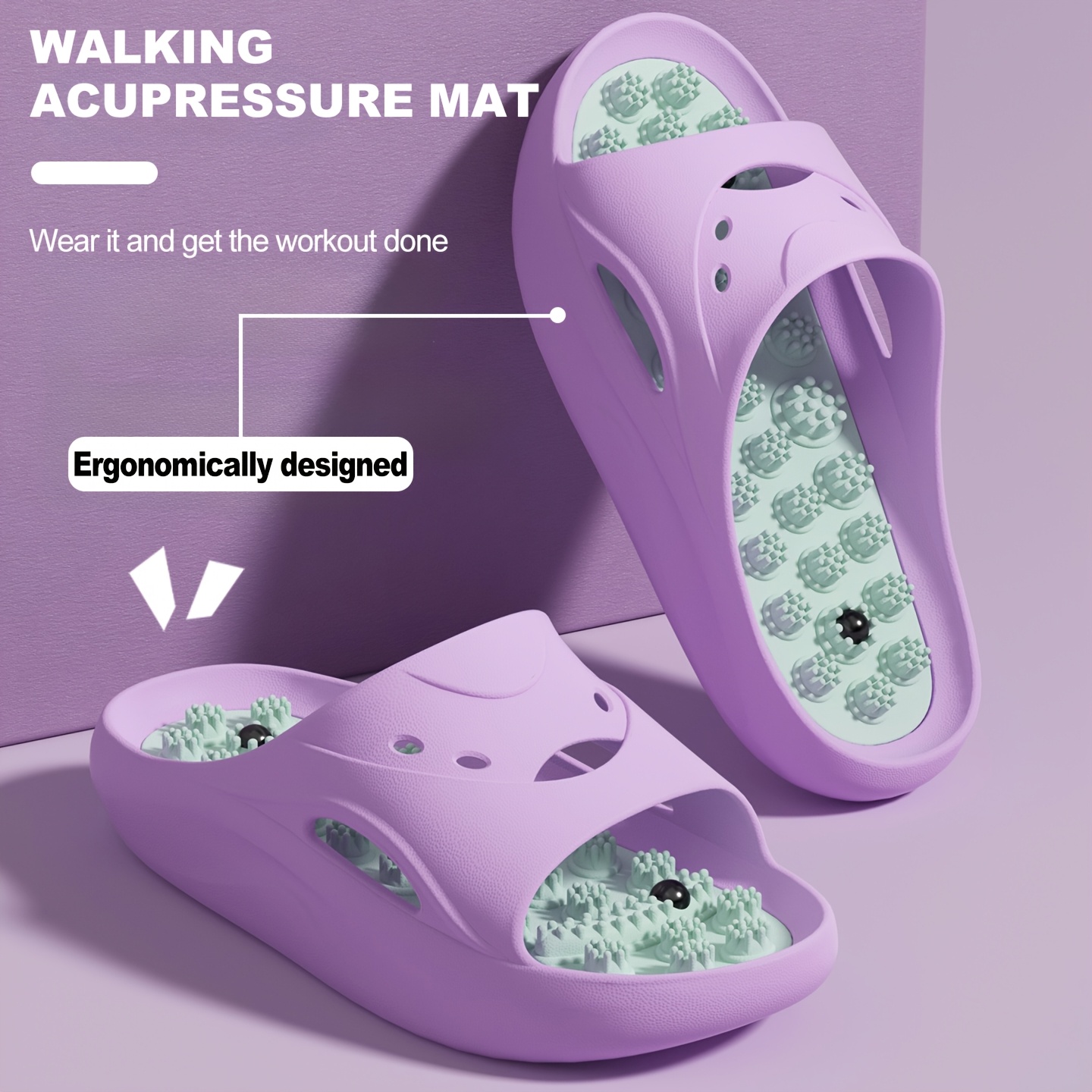 Women Men EVA Massage Slippers - огляд і ціна Women'S Shoes Non Slip