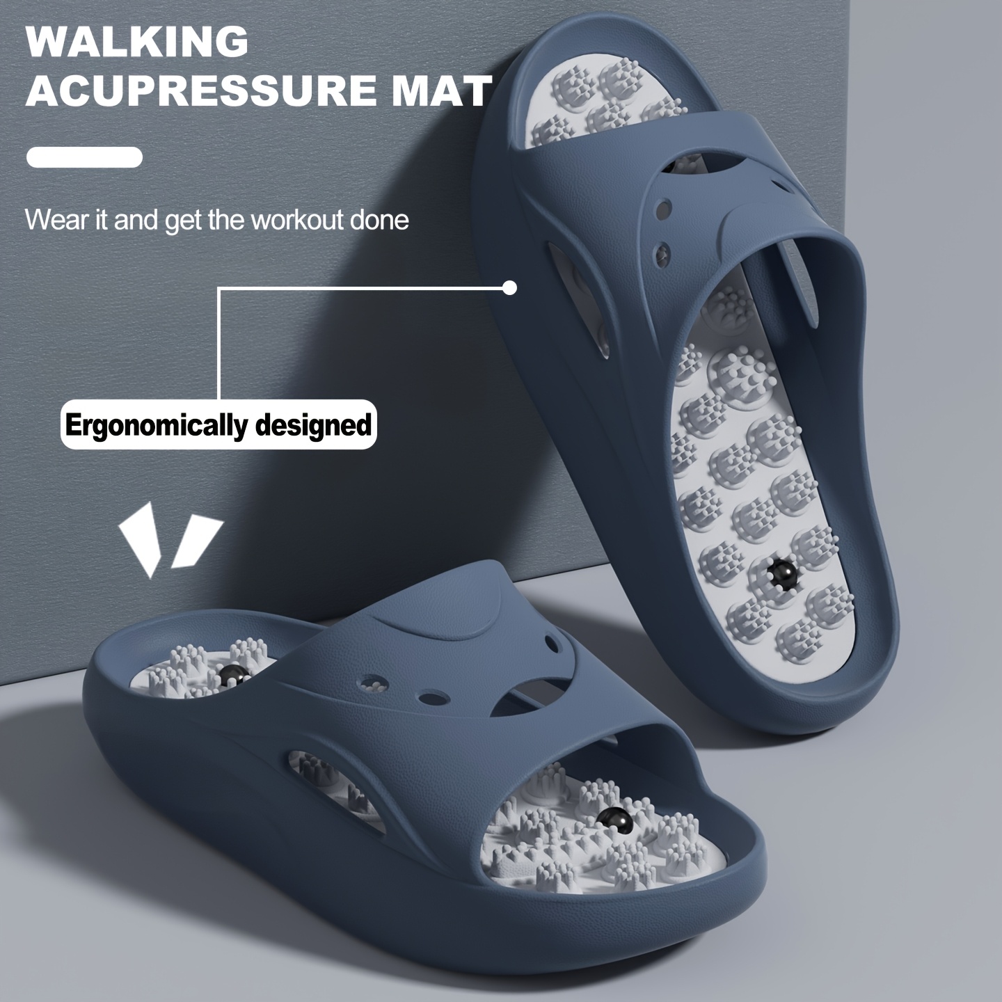 Women Men EVA Massage Slippers - огляд і ціна Women'S Shoes Non Slip