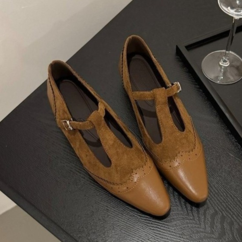 One Buckle Strap Low Heel Sing - огляд і ціна Women'S Shoes Non Slip