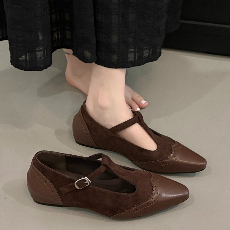 One Buckle Strap Low Heel Sing - огляд і ціна Women'S Shoes Non Slip