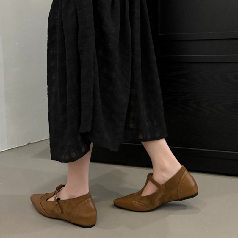 One Buckle Strap Low Heel Sing - огляд і ціна Women'S Shoes Non Slip