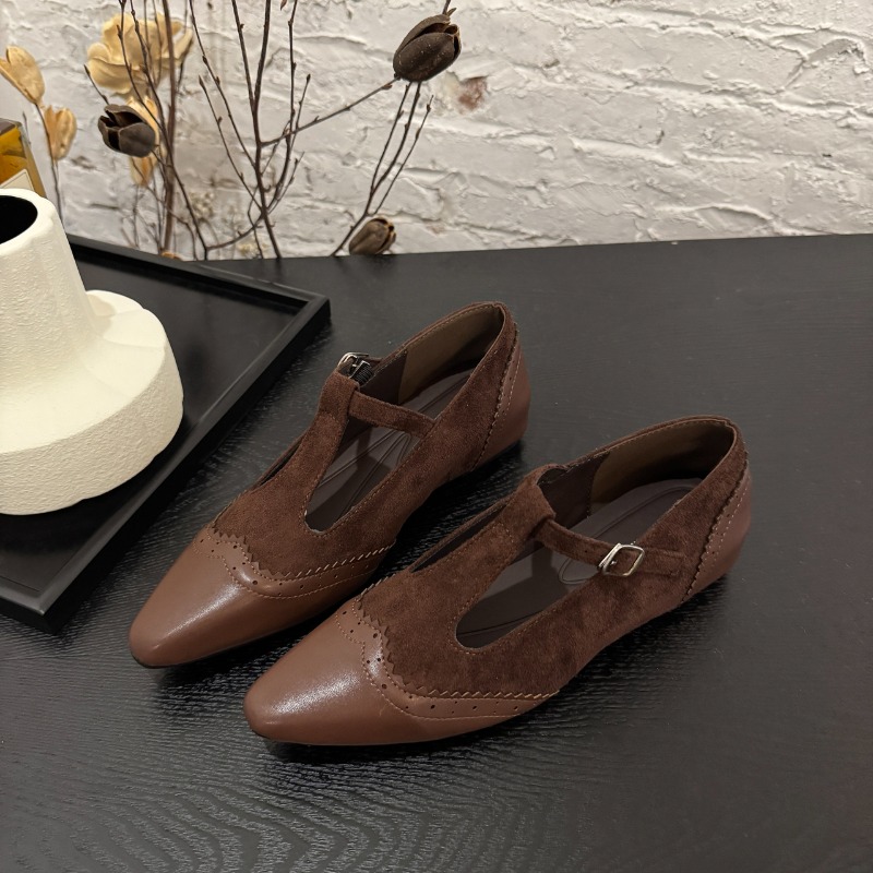 One Buckle Strap Low Heel Sing - огляд і ціна Women'S Shoes Non Slip