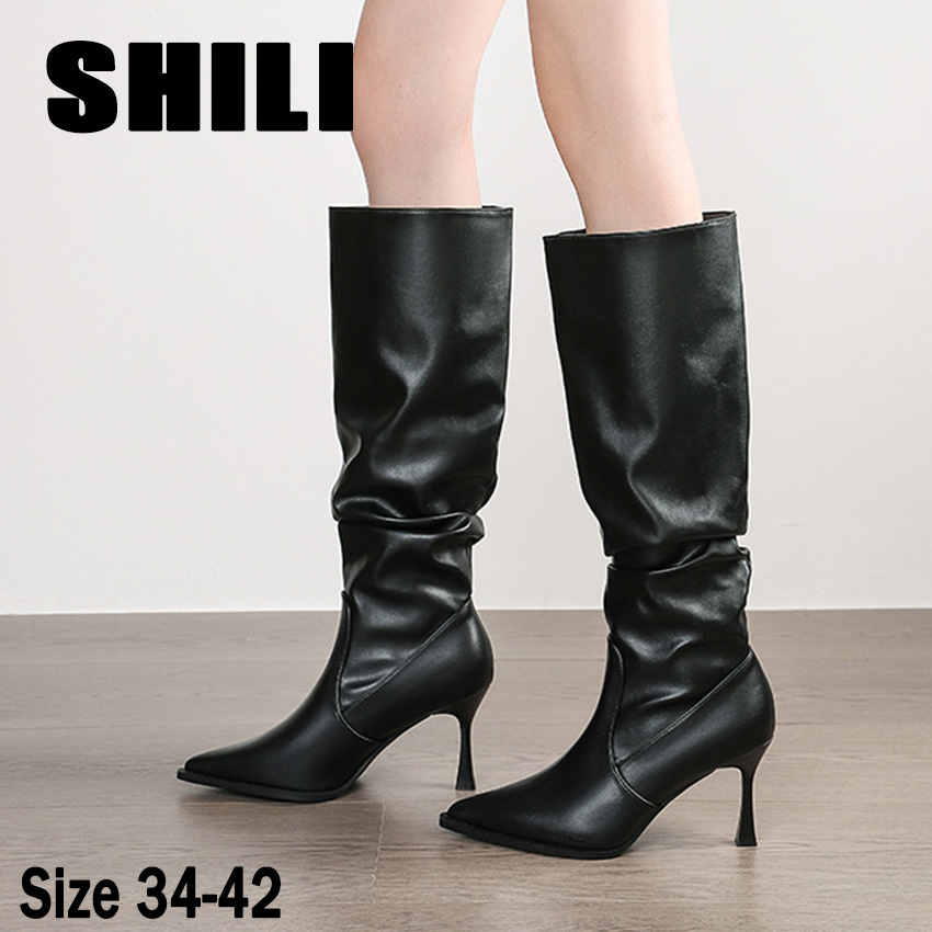 сапоги женские botas feminina  - огляд і ціна Women Shoes Winter