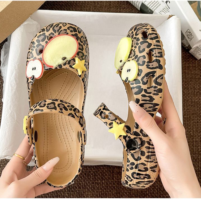 Retro Leopard Print Ballet Hol - огляд і ціна Women'S Shoes Water Resistant