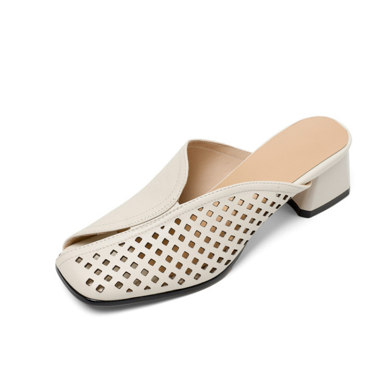 Heels Slippers  Thick Heel  Sl - огляд і ціна Women'S Shoes In Wide Width