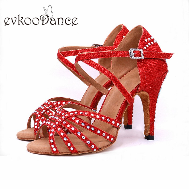 Women's Crystal Latin Dance Sh - огляд і ціна Women Shoes Size 4 In Cm
