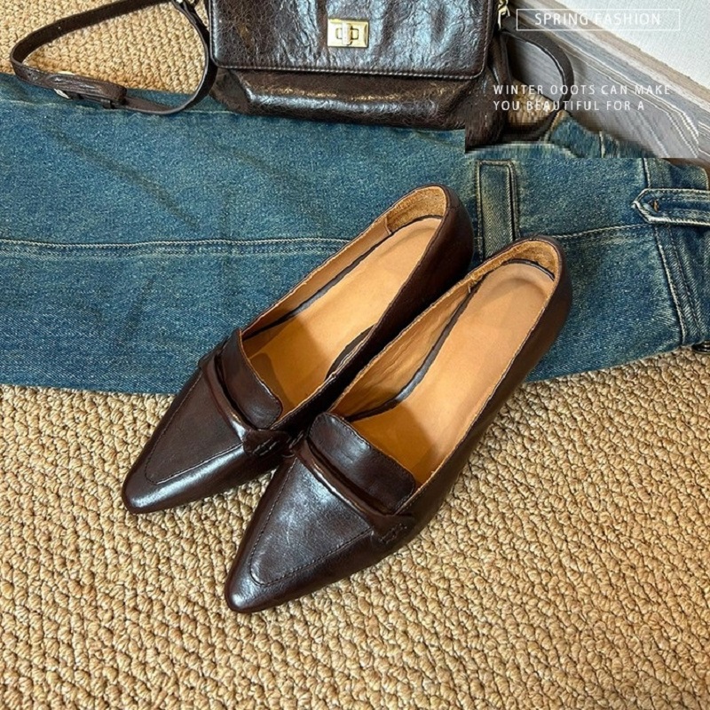 Cozy Med Heels Thick Heels Spr - огляд і ціна Women Shoes Size 4 In Cm