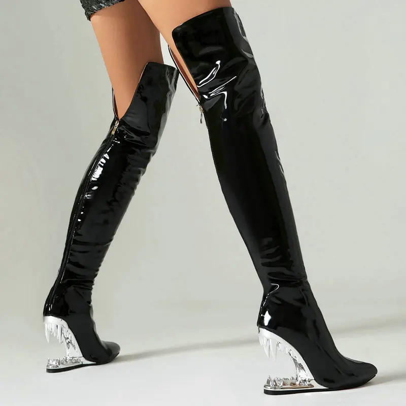 Tiger Teeth Shark Mouth Tooth  - огляд і ціна Women'S Shoes X Wide