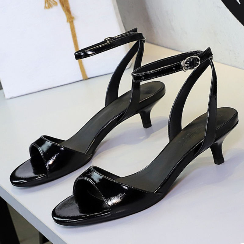 BIGTREE Shoes Open-toe Mid-hee - огляд і ціна Women Shoes Size 4 In Cm