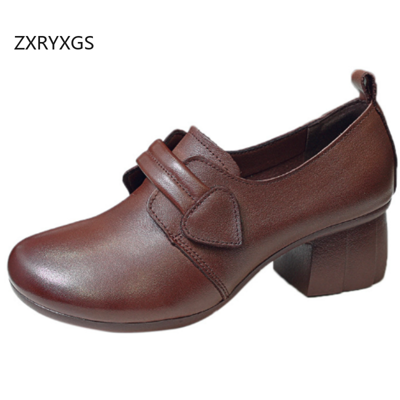 ZXRYXGS 2025 Autumn Real Cowhi - огляд і ціна Women Shoes Size 4 In Cm